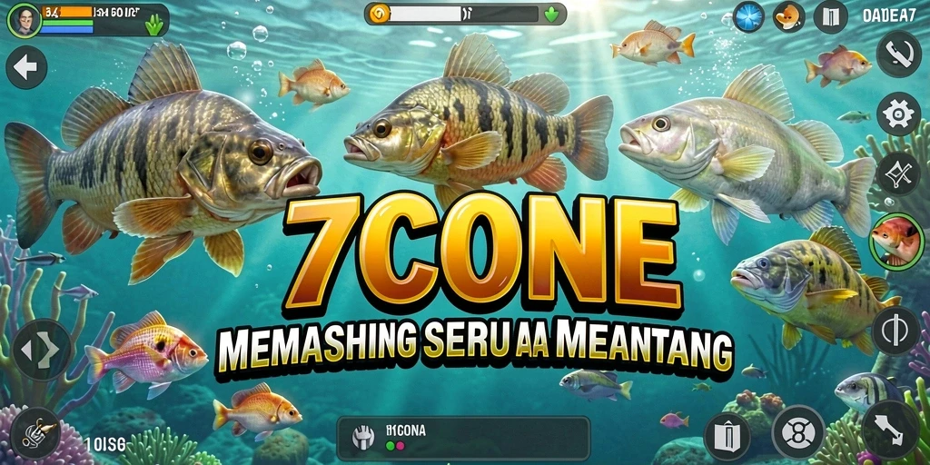 Tangkapan ikan besar dalam permainan 7CONE yang seru.