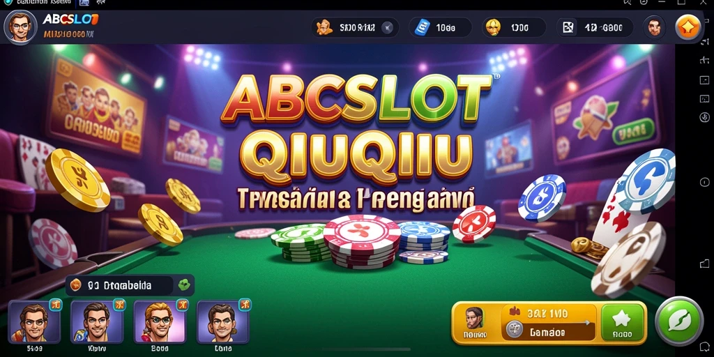 Tampilan gameplay seru dari aplikasi ABCSLOT QiuQiu.