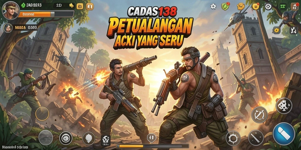Tampilan gameplay seru dalam CADAS138 dengan aksi yang memukau.