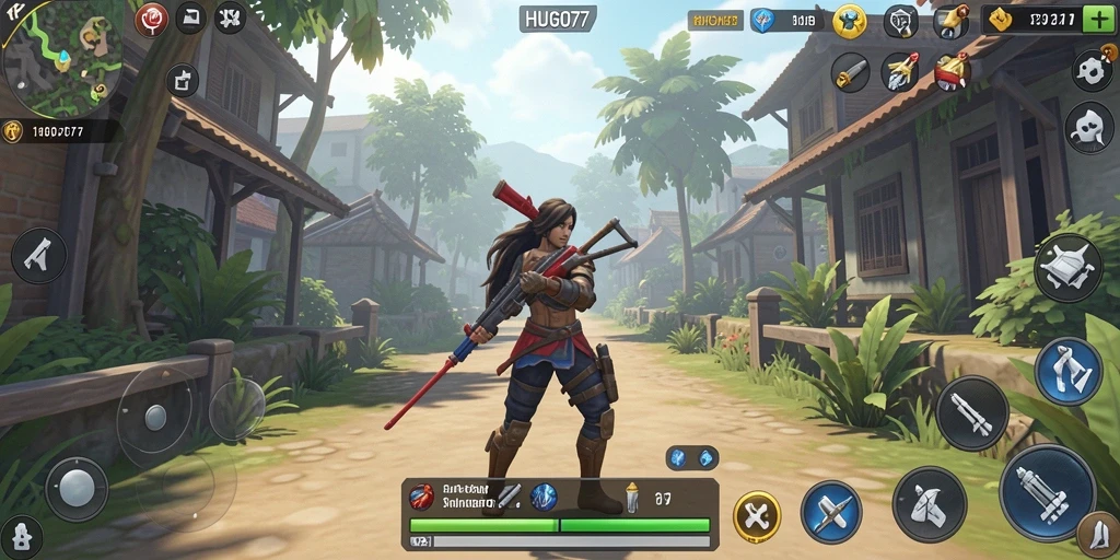 Tampilan screenshot HUGO77 yang menarik dan menarik perhatian.