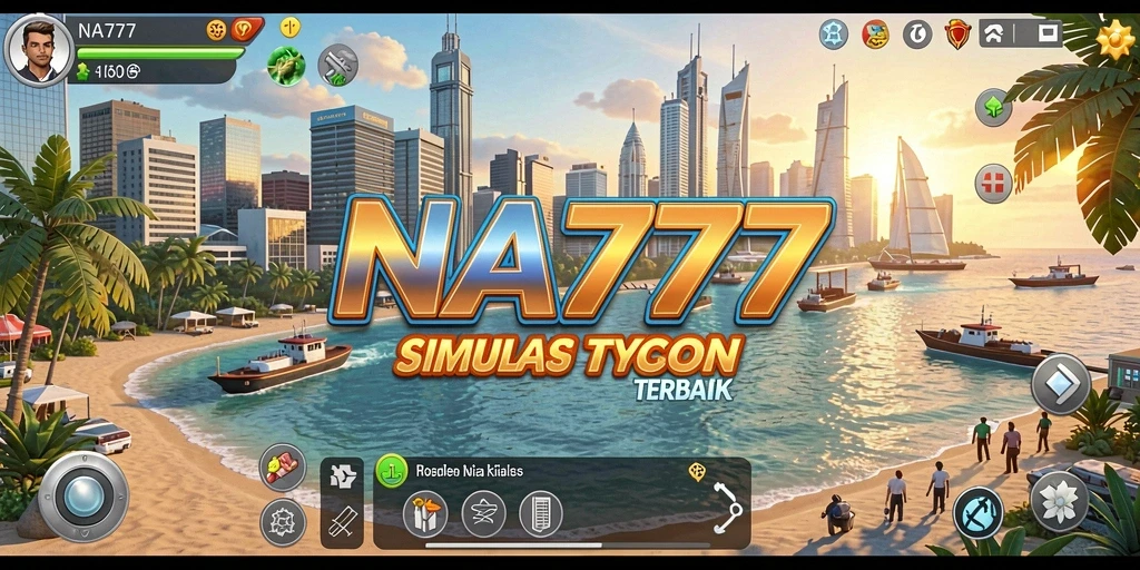 Tampilan gameplay NA777 yang menarik dalam simulasi bisnis.