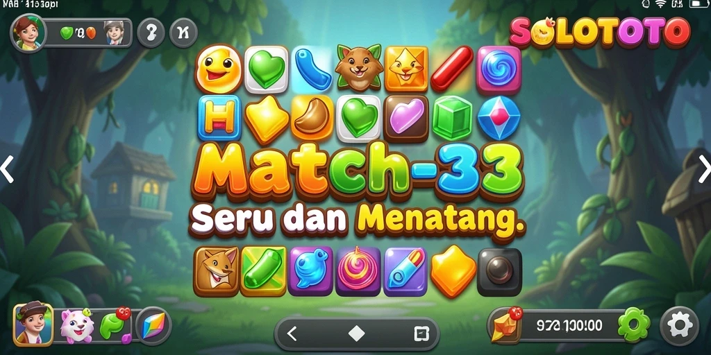Tampilan menarik dari gameplay SOLOTOTO yang penuh warna.
