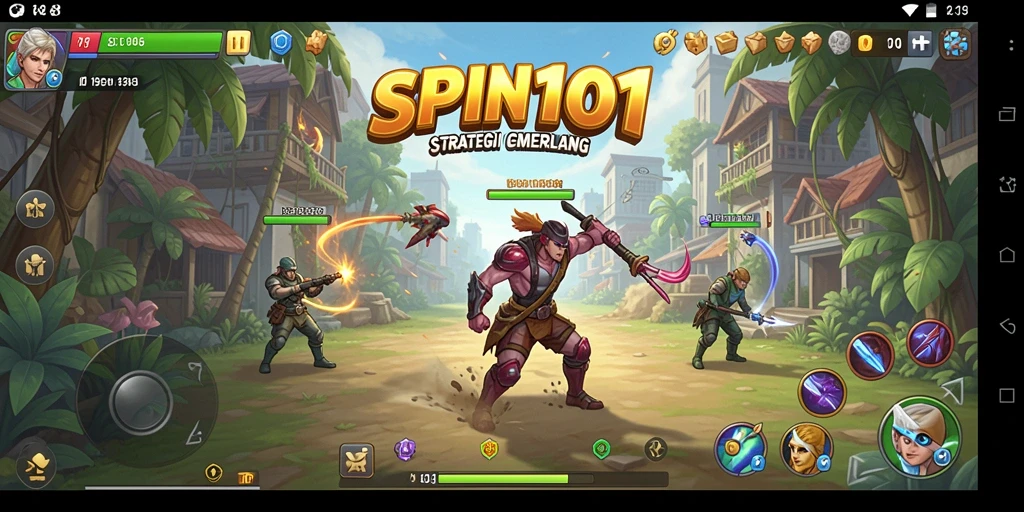 Tampilan gameplay menarik SPIN101 dengan strategi yang mendebarkan.